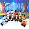 6pcs 3D Printed Christmas Reindeers, Articulated Tiny Animal Figures Fidget Toys, Colorful Christmas Animals, Fidget Toy-ABR001-6x view 4