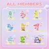 MINISO Care Bears Healing Planet Series Blind Box Soft Vinyl Toy Cute Mystery Animal Figurines, Collectible Surprise Gift Figure Model Random Design for Home Decor Birthday Gifts, Single Box view 2