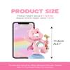 MINISO Care Bears Healing Planet Series Blind Box Soft Vinyl Toy Cute Mystery Animal Figurines, Collectible Surprise Gift Figure Model Random Design for Home Decor Birthday Gifts, Single Box view 3