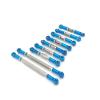 RC Car Accessories For WLtoys 12427 12429 12428 12423 FY01 FY02 FY03 Metal Adjustable Linkage RC Car Parts Accessories And Upgrades Replacement Repair(Blue) view 1