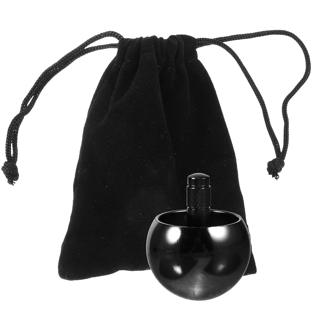 HAKIDZEL Metal Flip Over Gyro Funny Automatic Spinning Metal Gyroscope Mushroom Head Hand-Eye Coordination Interactive Play