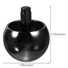 HAKIDZEL Metal Flip Over Gyro Funny Automatic Spinning Metal Gyroscope Mushroom Head Hand-Eye Coordination Interactive Play view 2