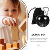 HAKIDZEL Metal Flip Over Gyro Funny Automatic Spinning Metal Gyroscope Mushroom Head Hand-Eye Coordination Interactive Play view 3