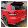 Car Spoilers Compatible for Volkswagen VW Golf 6 MK6 GTI R 2008~2013 Gloss Black Rear Trunk Wing Lip Spoiler Roof view 2