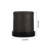 Abaodam Quiet Felt-Lined Dice Cup Shaker with Dice and Base PU Leather for Party Games Ktv Bars Family Board Game Entertainment view 2