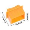 Abaodam 40pcs Rich Man Board Game Houses Replacement Pieces Game Tokens with Bright Orange and Purple Colors Polished Texture for Easy Grip and Play for Parties and Family Fun view 2
