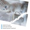 RMYRHQ Winter Kitten&Snowy Cocoa Mug Wood Jigsaw Puzzles Adult 1000piece White Cat with Blue Eyes Knit Hat Frosted Window Snowy Cup for Adults Stress Relief Winter Decor Christmas&Birthday Gifts view 4