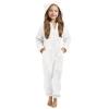 Likthione Christmas Reindeer Onesie for Kids Girls Jumpsuits Costume Deer Animal One Piece Hooded Onesie Holiday Jumpsuit (White #4, 9-10 Years) view 1