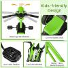 BABY JOY Kids Tricycle, 3-Wheel Toddler Bike with Foot Pedals, Forward/Backward, Toddler Tricycle Ride on Trike with Steering Handlebars, Toy Gift for Boys Girls Aged 3+ (Green) view 4