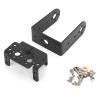 Adfaga Heavy Duty Aluminum Alloy Servo Motor Bracket Kit 360 Degree Rotation Pan Tilt Mount with Camera Holder for Robotics Drone FPV DIY Projects Multi Functional Steering Head Ac view 1