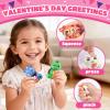 24 Pack Valentines Day Gifts for Kids Classroom, Cute Animal Stress Relief Squishy Toys in Prefilled Boxes, Valentines Classroom Exchange Party Favors Goodie Bag Stuffers view 4