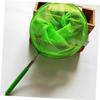 FOYTOKI 3pcs Telescopic Nets for Extendable Fishing Nets Stainless Steel with -Slip Handles Outdoor Catchers for Boys and Yellow view 4