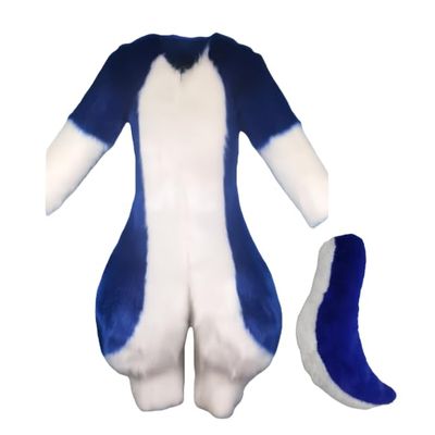 Curved Leg furry fursuit Full Set, Soft Costume Add-ons for Mascot, Ideal for Parties and Halloween Cosplay Events