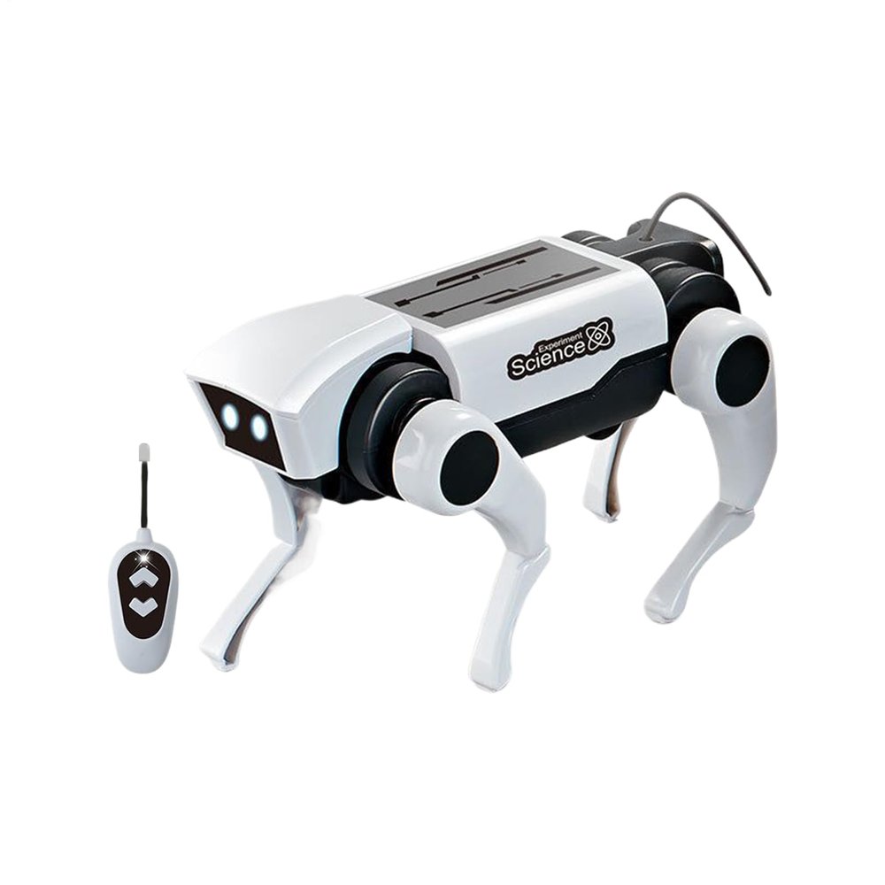 AI Robot Dog Learning  high-Performance Educational Kit Solar Interactive Toys, Science Adults Kids Boys Girls Birthday Holiday | Adults Kids Boys Girls Birthday Holiday Parties Stylish