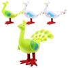 ifundom 4pcs Peacock Wind-up for Cute Cartoon Animal Clockwork Playthings Promote Hand-Eye Coordination Entertainment view 1