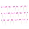 HAKIDZEL 30Pcs Glitter Bunny Ear Cake Toppers for Easter Party Decorations Rabbit Ear Cupcake Picks for Birthday Wedding Spring Celebration Safe Food-grade Material view 1