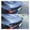 Compatible for Tesla Model 3 2016-2023 Rear Trunk Spoiler Wing Tail Original Performance Styling Air Dam Tuning Accessories(Carbon Fiber Look) view 3
