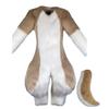 Curved Leg furry fursuit Full Set, Soft Costume Add-ons for Mascot, Ideal for Parties and Halloween Cosplay Events view 1
