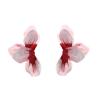 8.1 * 5.5cm Bohemian Enamel Petal Flower Earrings,blue,8.1 * 5.5cm view 2