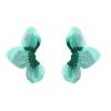 8.1 * 5.5cm Bohemian Enamel Petal Flower Earrings,blue,8.1 * 5.5cm view 3