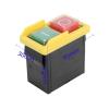 FXPCGZISH 1pcs CK1 6A 250V Dustproof Electro Magnetic On Off Push Button Switches view 2