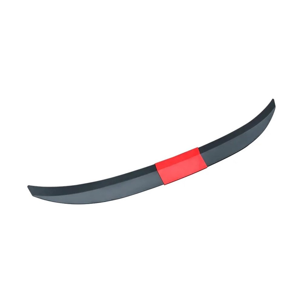 3Pcs Universal Adjustable Trunk Tail Rear Wing Spoiler Compatible for BMW for Tesla for Audi Toyota Honda KIA Hyundai Car Accessories(Black and red Part)