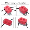 FXPCGZISH 2PCS AR-20A DC 12V 24V Automatic Reset Circuit Breaker with Cover Stud Bolt view 4