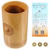 CIYODO Divination Game Bucket with Copper Coins Chinese-Style Buddhist Fortune-Telling Prop for Family Gatherings Temple Use Compact Easy to Play Spiritual Guidance Tool view 1
