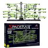 502pcs Level 38 Marble Roller Coaster Kit, 820+ PCS Glow-in-The-Dark Marble Run with Steel Balls  Luminous Rail Maze Building Toys, STEM Construction Set for Ages 14+ & Adults view 2