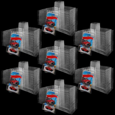 150 Pcs Clear Protector Cases Model Car Clamshell Cases Display Clear Protective Packs Car Blister Pack Covers Compatible with Hot-Wheels for Storage, 7.5 x 5 x 2 Inch