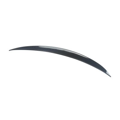 Tail Spoiler Lip Compatible for Mercedes Benz E Class W213 Saloon E200d E300d E400d 2016 2017 2018 2019 Rear Carbon Fiber Look