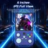 DC40V Retro Handheld Game Console, Video Game Console with 64G Built-in 18000+ Games, 4000mAh Rechargeable, Support 30+ Simulators, Linux System, 4 Inch IPS Screen Portable Pocket (64G Black) view 3
