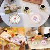 Magibeads 24Pcs Miniature Flower Plate Dollhouse Accessories Resin Mini Tableware Imitation Ceramic Bowl Tiny Dishes Ornaments Micro Landscape Decorations Garden Home Party Decorations Crafts Supplies view 4
