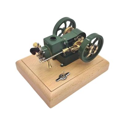 Helixsun 1.6cc Mini Hit-and-Miss Engine, Evaporative Water-Cooled Four-Stroke Horizontal Engine Internal Combustion Engine Model