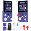 DC40V Retro Handheld Game Console, Video Game Console with 64G Built-in 18000+ Games, 4000mAh Rechargeable, Support 30+ Simulators, Linux System, 4 Inch IPS Screen Portable Pocket (64G Indigo) view 1