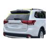 ABS Plastic Rear Trunk Spoiler Car Tail Wing Decoration Compatible for Mitsubishi Outlander 2013-2018 2019 2020(Titanium Grey) view 2