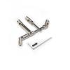 1/10 WPL C74 C-74 Warrior JA11 Steel Drive Shaft Universal Joint for RC Car Modified Metal Upgrade Parts(2Pcs Silver) (1pcs Silver) view 3