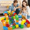 2025 Electric Train Set for Kids, Flexible Race Track with Gravity-Defying 3D Embedded Layouts, Motorized Car, STEM Building Blocks Toy for Boys & Girls Ages 3-8 view 4