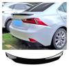 Black Spoiler Compatible for Lexus IS200 2012 to 2018 Tail Fin is 250 350 300 Car Rear Wing Accessories Easy Installation(Bright Black) view 2