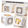 CHILDWEET Sensory Busy Cube for Montessori Activity Cube with Bright Design Fine Motor Skill Development Cause and Effect Learning Preschool Educational Tool and Interactive view 4