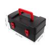 Kisangel Battling Top Storage Case, Spinning Top Carrying Organizer Box with Handle and Liners for Kids Portable Gyro Storage Box Travel Toy view 2
