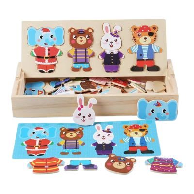 Magnetic Dress Up Dolls Sorting Matching Preschool Learning Activities