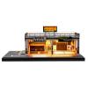 kivmcds 1/64 Hot Die Cast Wheel Display Case,Car Model Display Stand for Matchbox Cars,Miniature Parking Lot with Lighting (Two-Level Parking Workshop) view 1