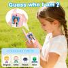 Video Walkie Talkies for Kids, Handheld 2 Pack Rechargeable Kids Walkies Talkies, Indoor Outdoor Toys for Camping, Travel, Hiking, Christmas Birthday Gifts for Boys Girls Ages 3-12 (Blue/Pink) view 4