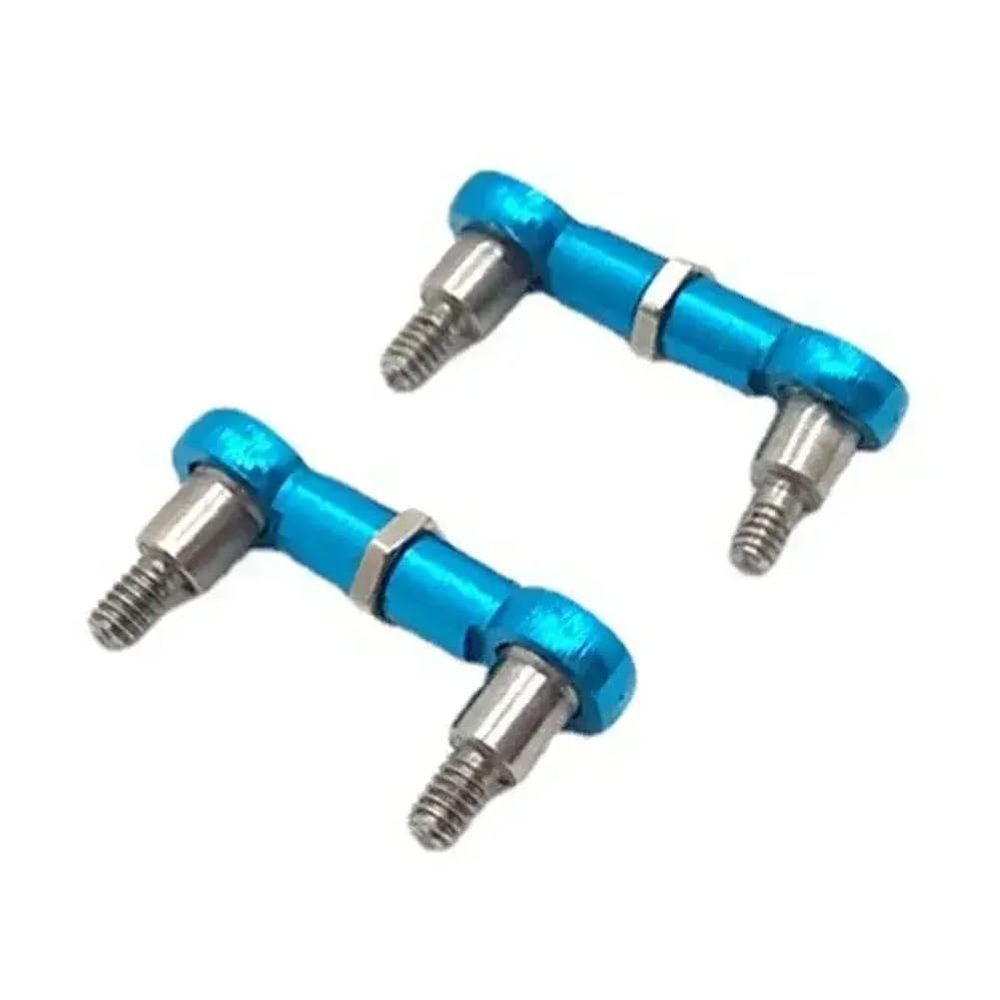 CCXTKENWU Metal Rear Ball Joint Rod Link Rod 2.5mm Compatible with RC Car Models 1 28 Scale K969 K979 K989 K999 P929 P939 Compatible with Part Number K969 K979 K989 K999 P929 P939(Blue)