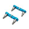 CCXTKENWU Metal Rear Ball Joint Rod Link Rod 2.5mm Compatible with RC Car Models 1 28 Scale K969 K979 K989 K999 P929 P939 Compatible with Part Number K969 K979 K989 K999 P929 P939(Blue) view 1