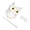 Abaodam Owl with Stick and Blindfold for Birthday Party Supplies Forest Animal Design Simple Fill Candy Holder Jungle Theme Decoration for Boys Halloween Shower Game view 1