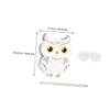 Abaodam Owl with Stick and Blindfold for Birthday Party Supplies Forest Animal Design Simple Fill Candy Holder Jungle Theme Decoration for Boys Halloween Shower Game view 2