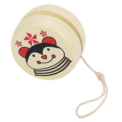 CHICIRIS Wooden Cartoon Yoyo Toy Colorful Educational Ball for Kids Child, Cognitive Ability Training, Children (#5)