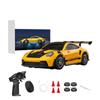 1:43 Scale Mini RC Drift Car, 4WD Alloy RC Drift Racing Car with Gyro & LED Lights, 2.4G Proportional 20km/h Speed Remote Control Vehicle for Adults view 2